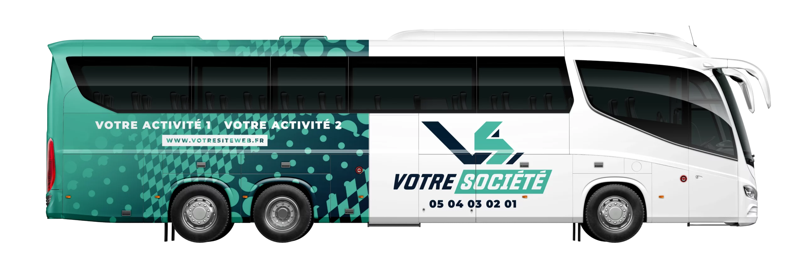 publicité sur bus