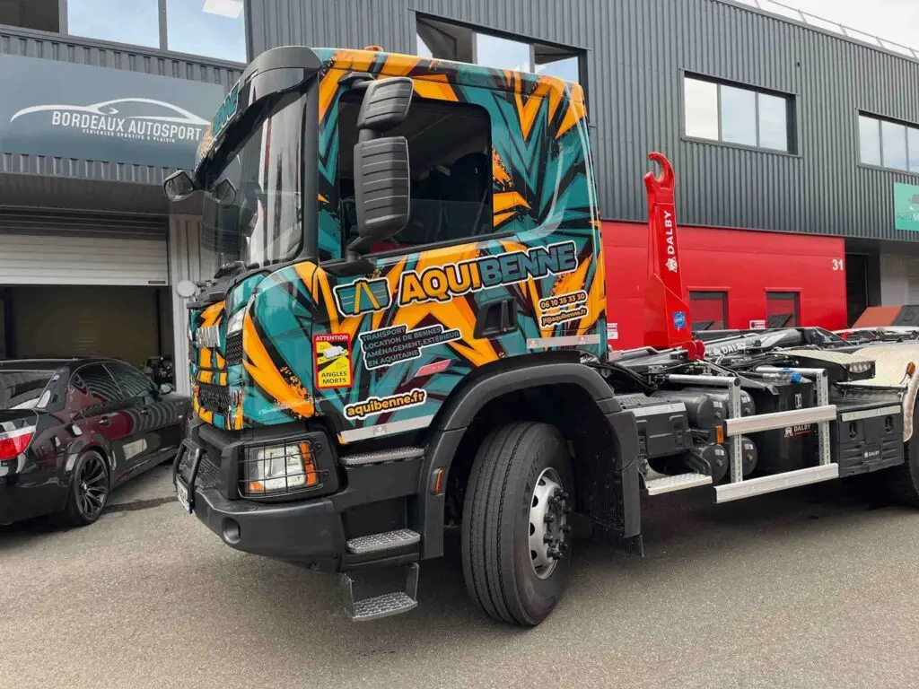 Flocage camion à Toulouse