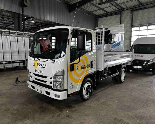 Flocage camion benne à Toulouse